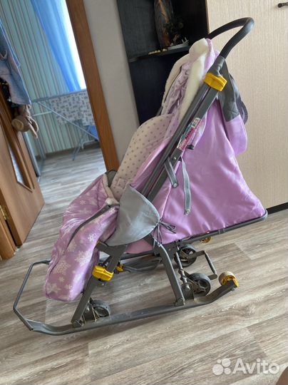 Коляска санки