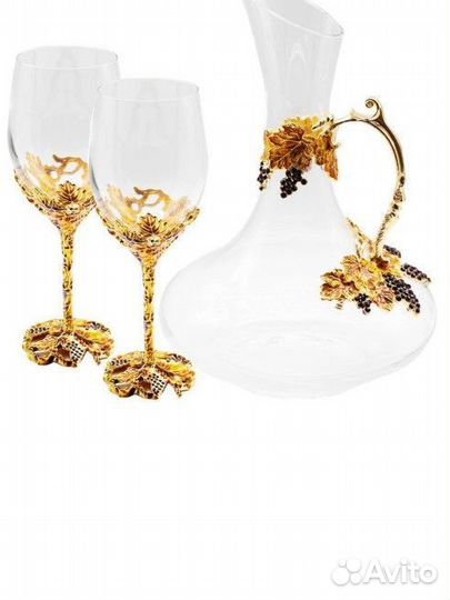 Набор для вина Декантер и два бокала