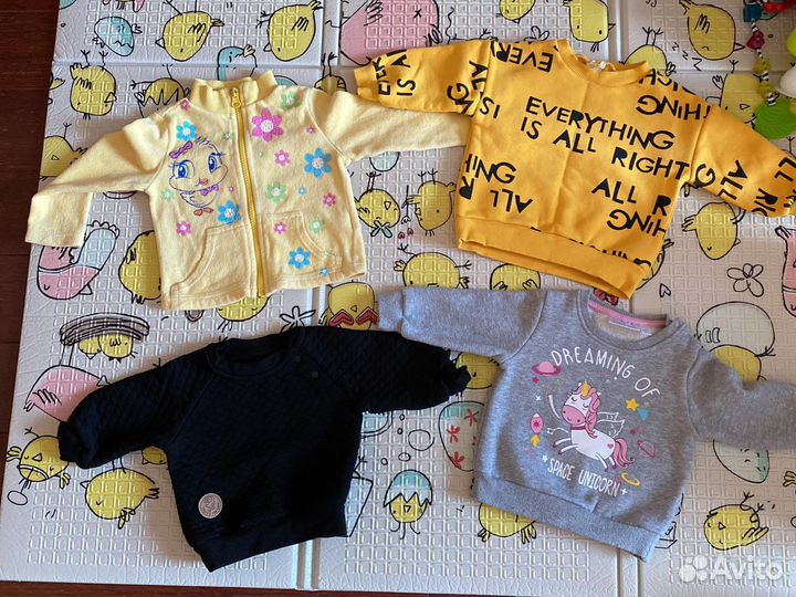 Большая коробка на девочку от 0 до года