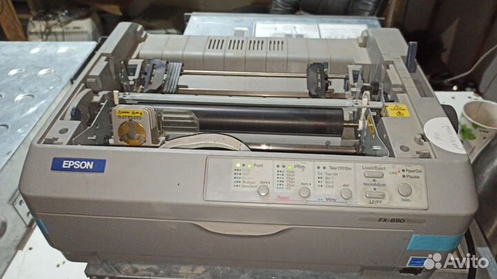 Матричный принтер Epson FX-890 нерабочий
