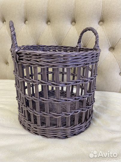 Корзина плетеная корзина для игрушек