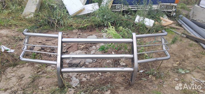 Кенгурятник на mitsubishi pajero