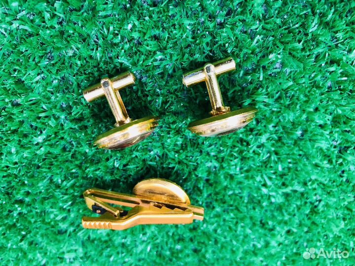 Z.8686 зажим для галстука + запонки