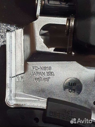 Передний переключатель shimano deore