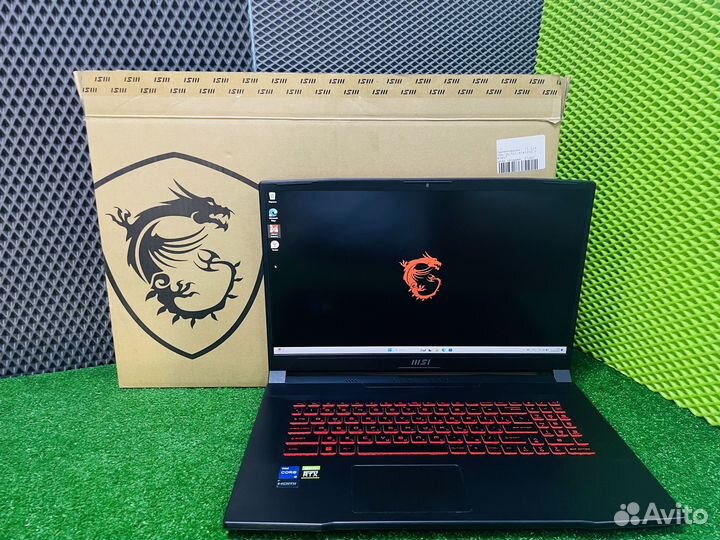 Игровой ноутбук MSI gf76 17.3 Катана