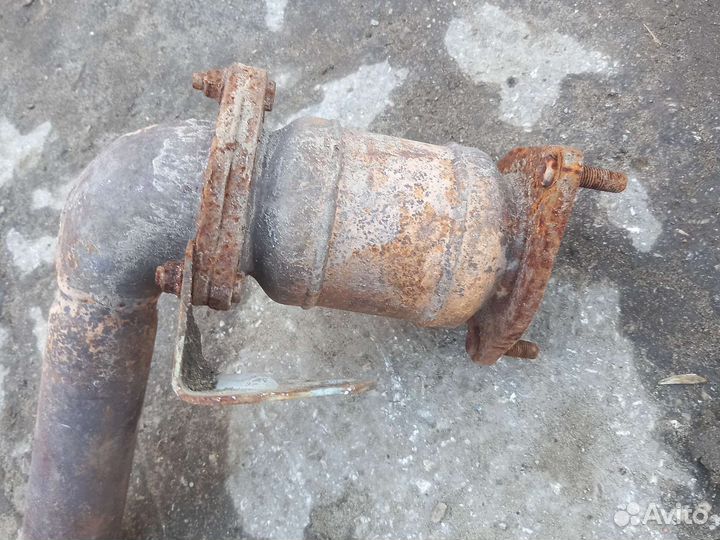 Приемная труба с гофрой Шевроле Реззо