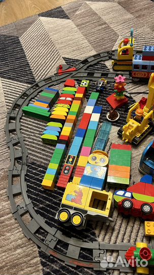 Lego duplo поезд и железная дорога
