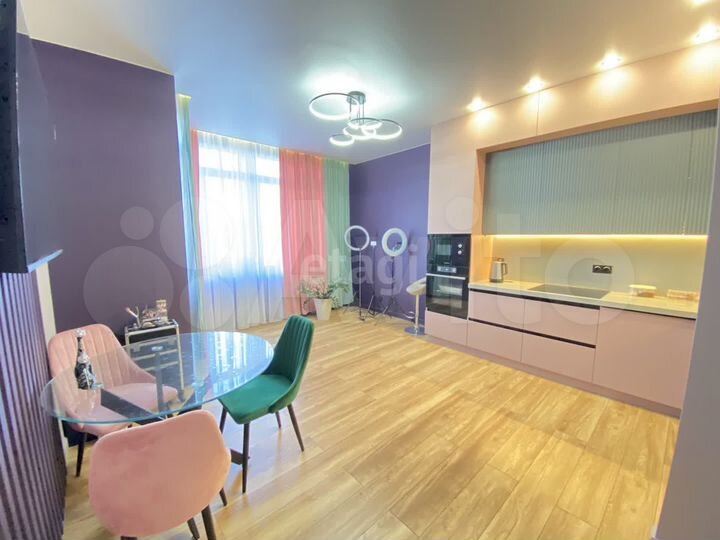 4-к. квартира, 81,5 м², 1/16 эт.