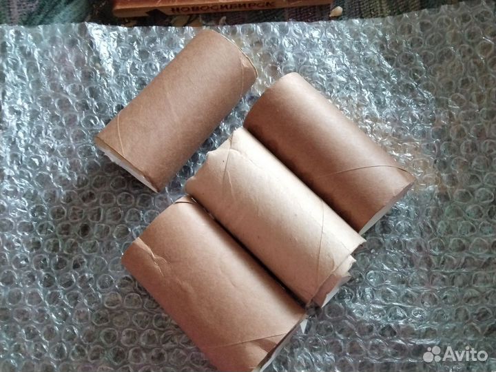 Втулки картонные от туалетной бумаги