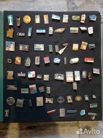Коллекция Значков СССР 600 шт.Гербы,городов и т.д