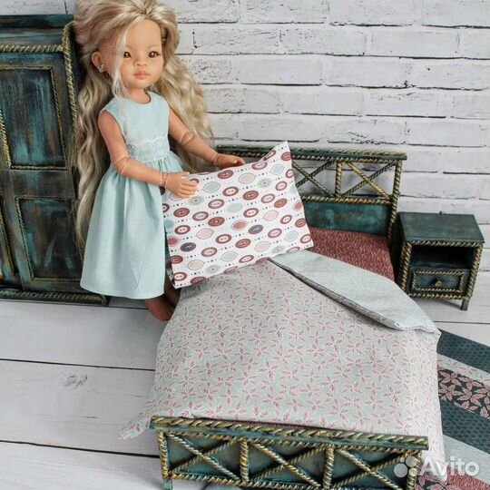Комплект для кукольной спальни