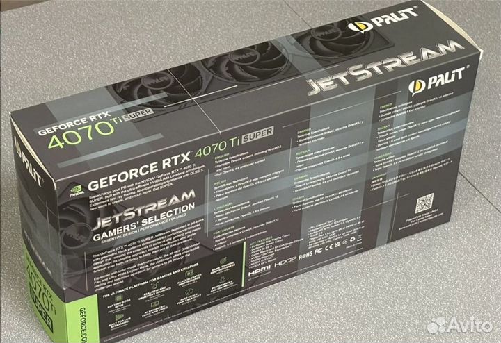 Видеокарта Palit RTX 4070Ti Super