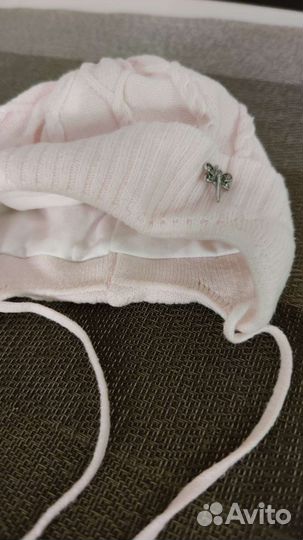 Шапка детская для девочки на весну