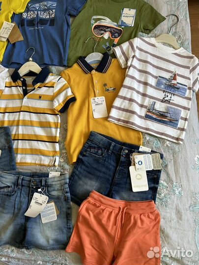 Футболка, джинсы, шорты на мальчиков mayoral