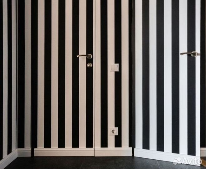 Дверь скрытая под отделку