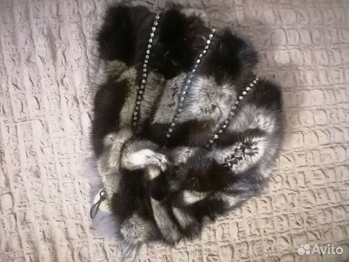 Шапка норковая женская