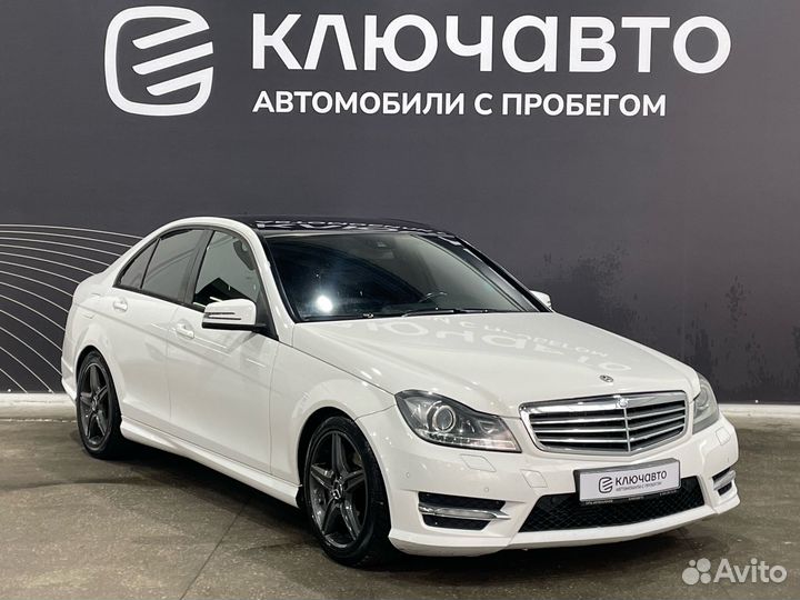 Mercedes-Benz C-класс 1.6 AT, 2012, 211 000 км