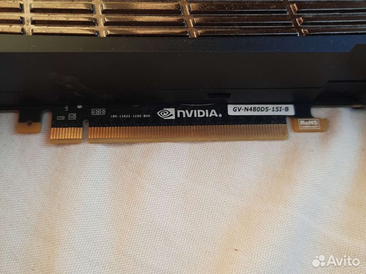 Видеокарта gigabyte geforce gtx 480 1.5gb