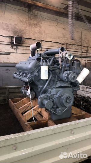 Дизельный двигатель ямз - 240 нм2 №4