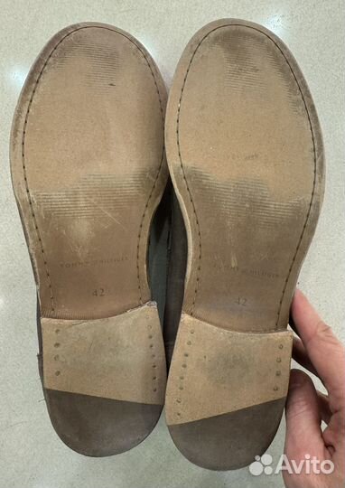 Лоферы замшевые Tommy Hilfiger