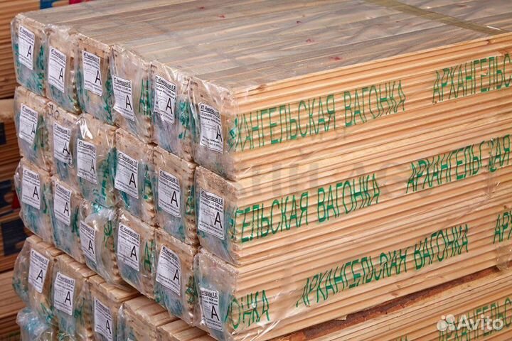 Вагонка 12,5х96х6000 сорт - А