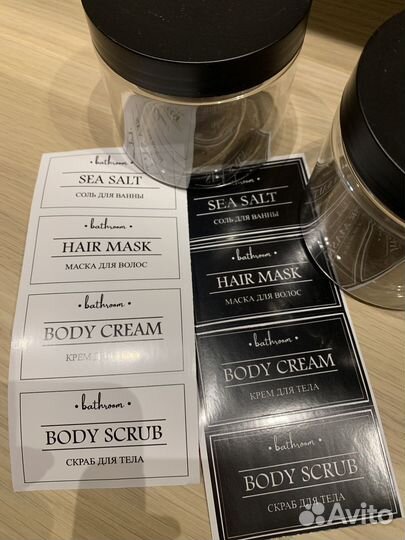 Баночки органайзеры в ванную новые