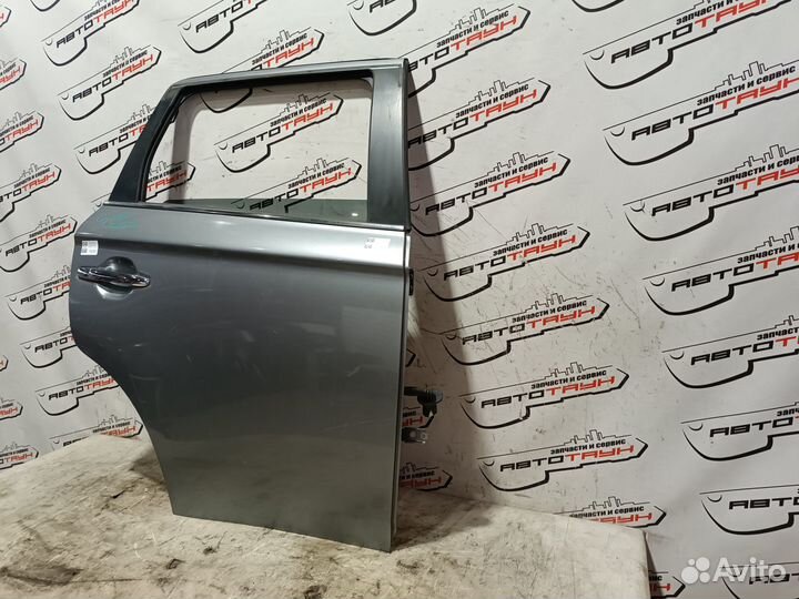 Дверь mitsubishi outlander GF2W GF3W GF4W GF7W GF8W GG2W GG3W 5730B390 задняя правая серый, U17 S351