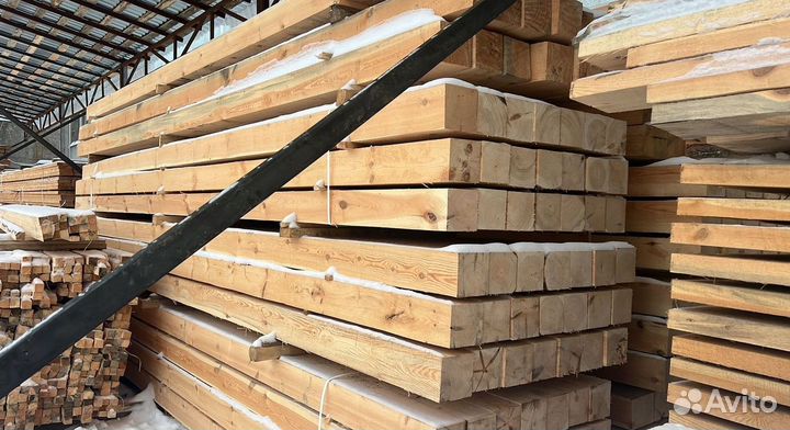 Доска обрезная 40х200х6000мм ГОСТ