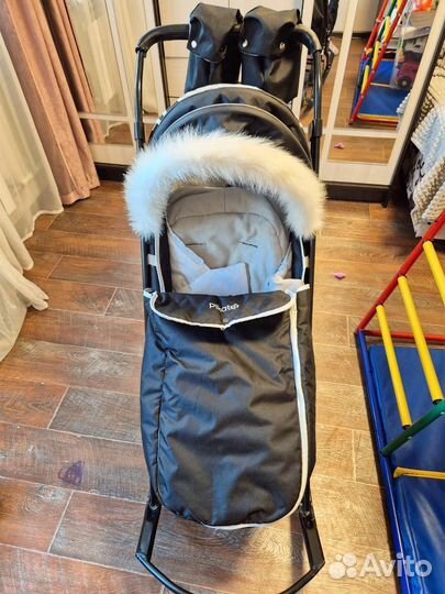 Санки коляска pikate