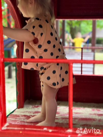 Летний костюм для девочки 110