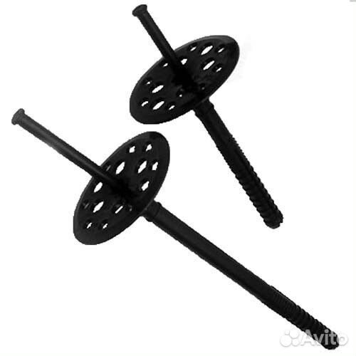 Дюбель д/теплоиз. Гриб, 10*120 с пласт ст. (500 шт