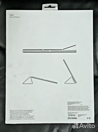 Apple iPad smart folio pro 12.9 5th gen черный