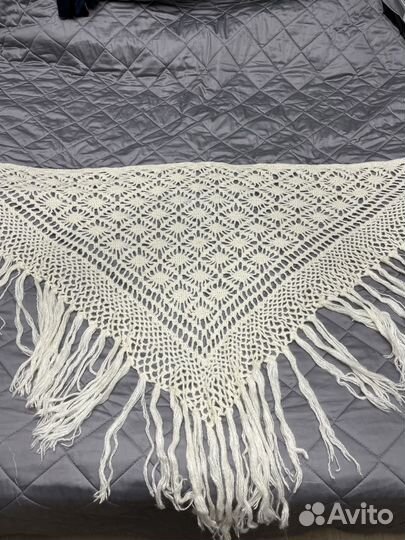 Шаль ажурная