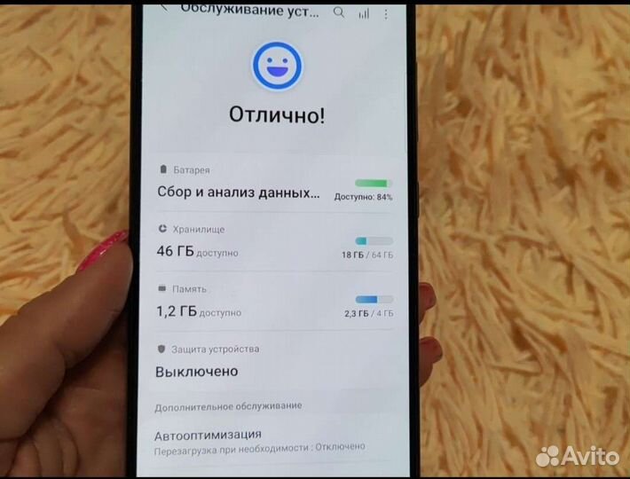 Телефон samsung a51, 2020г, 4/64 Гб Без торга