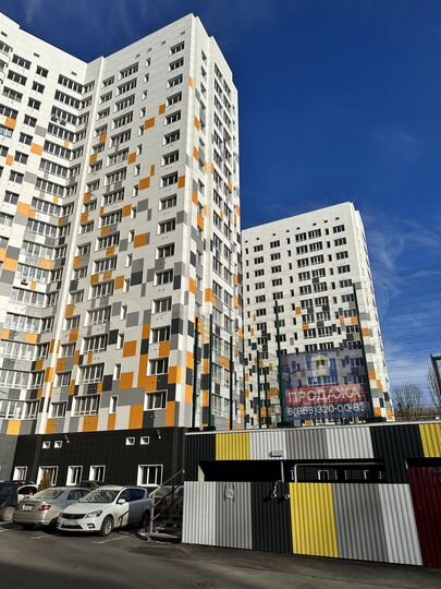 2-к. квартира, 71,8 м², 3/16 эт.
