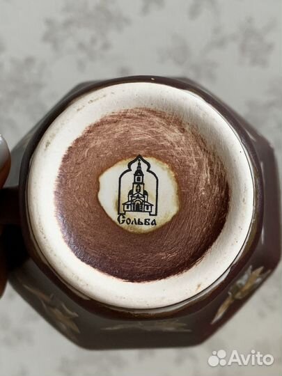 Набор чашек и баночка с медом