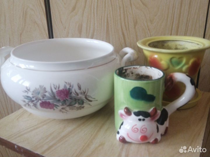 Горшок керамический