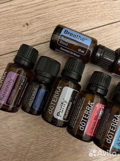 Смеси эфирных масел doterra