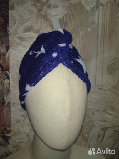 Полотенце - тюрбан для сушки волос