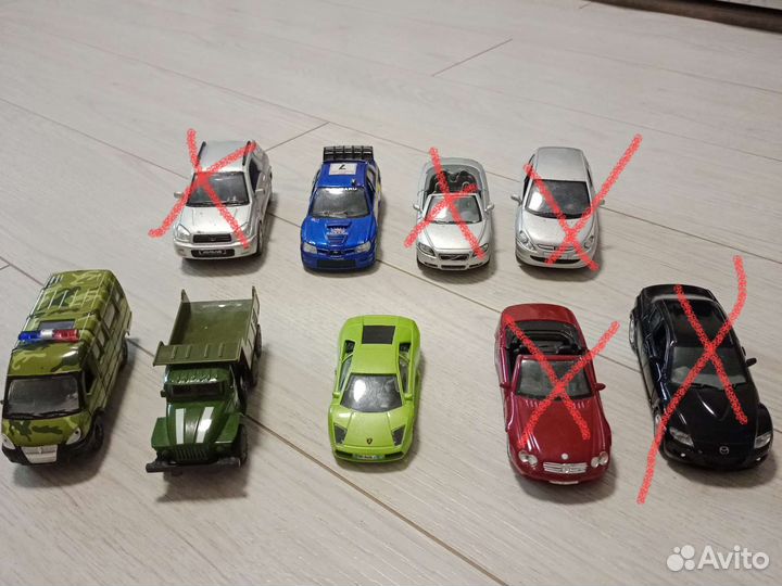 Машинки железные