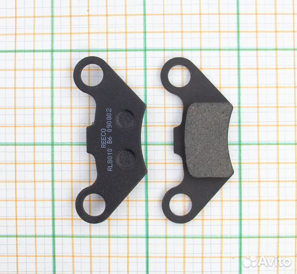 Колодки дискового тормоза ATV110-125сс (зад.) 2017