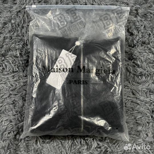 Зип худи maison margiela basic logo