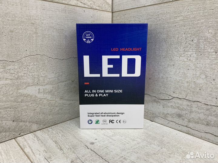 Светодиодные LED лампы E45 Н4 45W 5500K