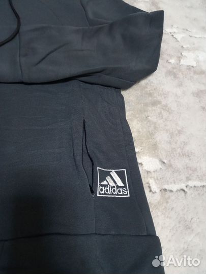 Спортивный костюм на флисе мужской adidas