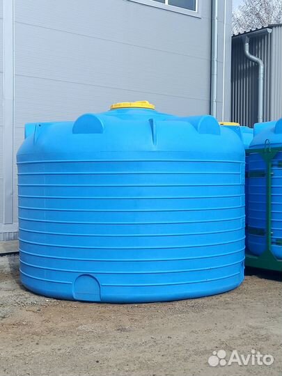 Емкости 15000 л пластиковые вода, дт