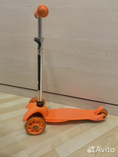 Самокат детский трехколесный бу