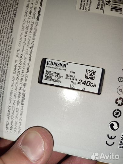 Kingston ssd a400 240gb