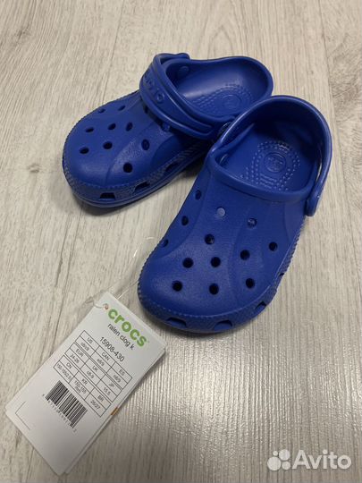 Crocs детские новые с8-9