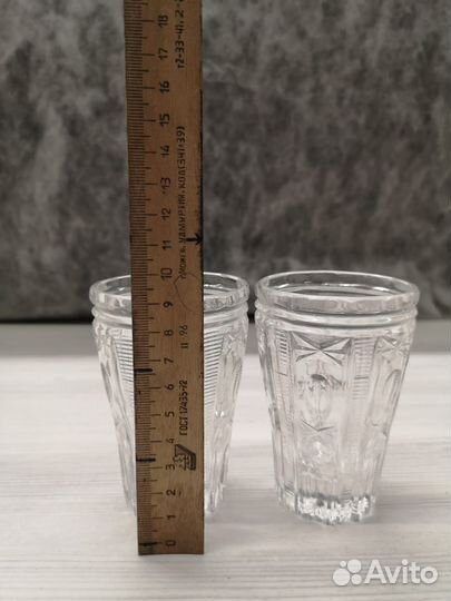 Хрустальные бокалы СССР
