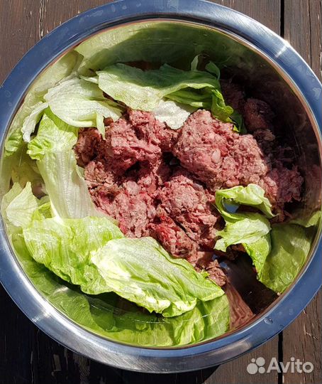 Говяжий фарш для собак Мясо для собак Натуралка